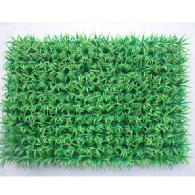 Green Grass Plastic Artificial Fish Tank Ornament Plant Aqua...