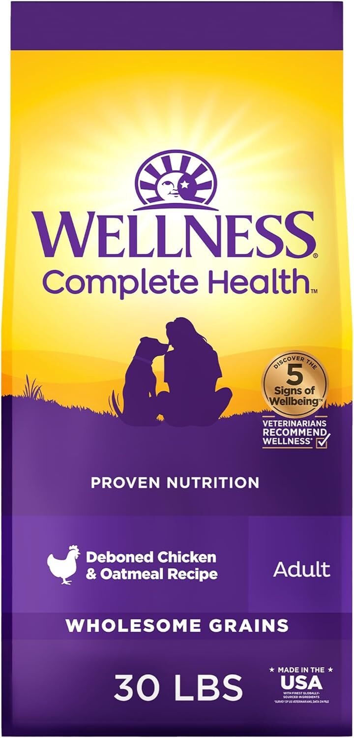 Wellness Health Dry Dog Food - Wholesome Grains & Chicken Oa...