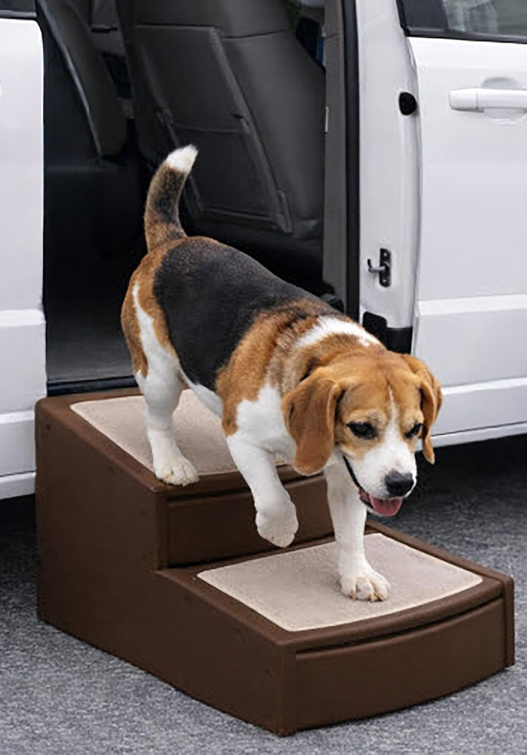 Easy Step II Extra Wide Pet Stairs for Dogs & Cats - Up to 2...