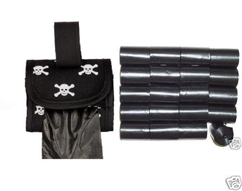 Skull & Bone Pet Waste Dispenser - 1000 Count Dog Poop Bags