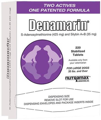 Nutramax Denamarin Purple Large Dogs Over 35Lbs 220Ct Bulk P...