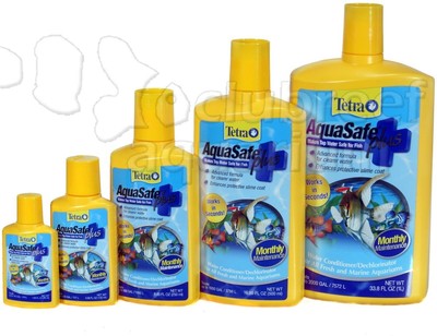 Aquasafe Plus Freshwater Aquarium Tap Water Conditioner Neut...