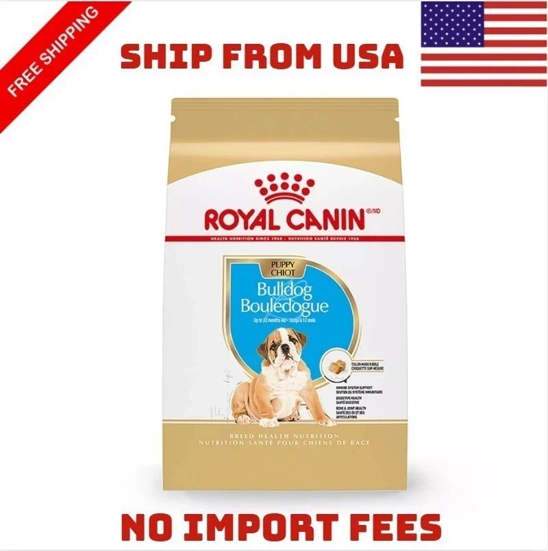 Royal Canin Bulldog Puppy Dry Dog Food - 30 lbs Bag