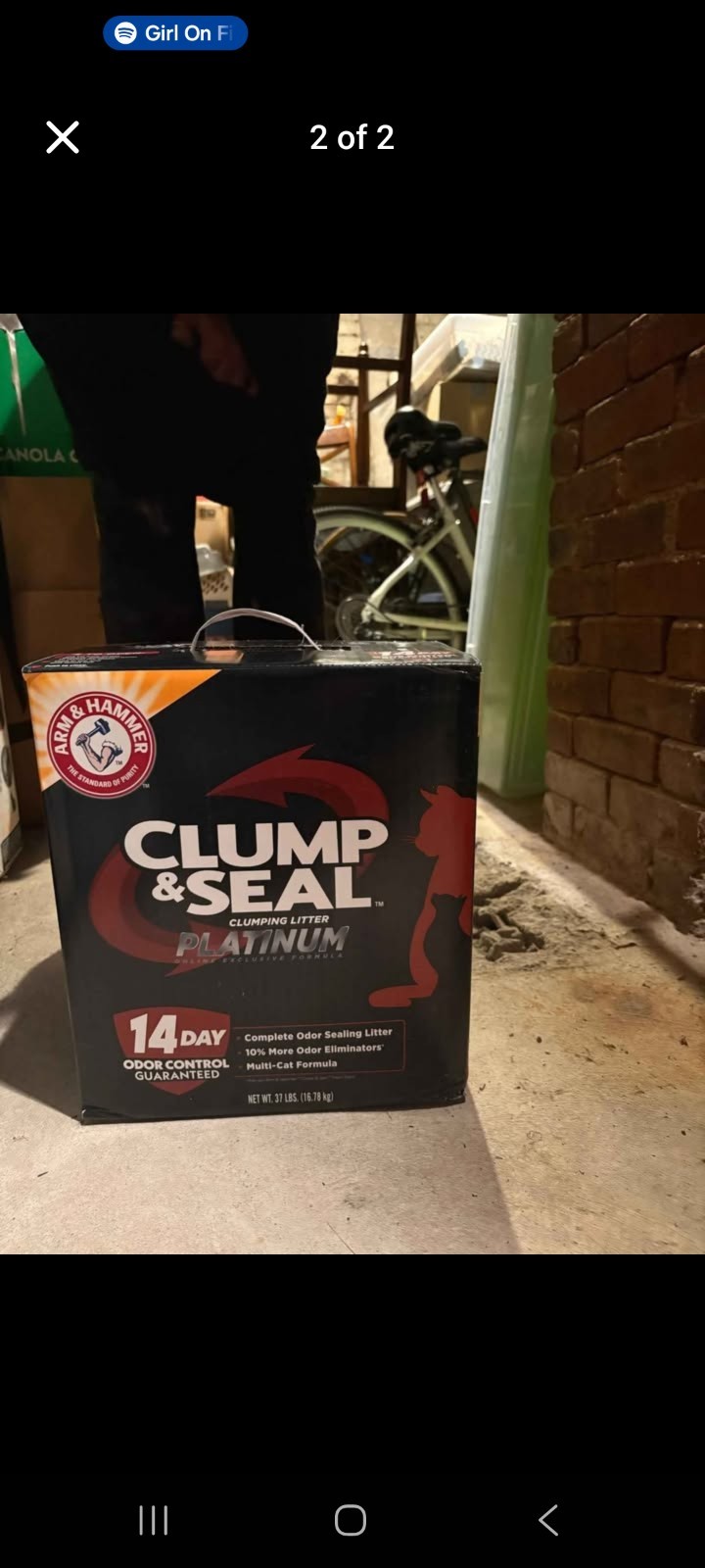 Arm & Hammer Multi-Cat Clump Litter - 37lb