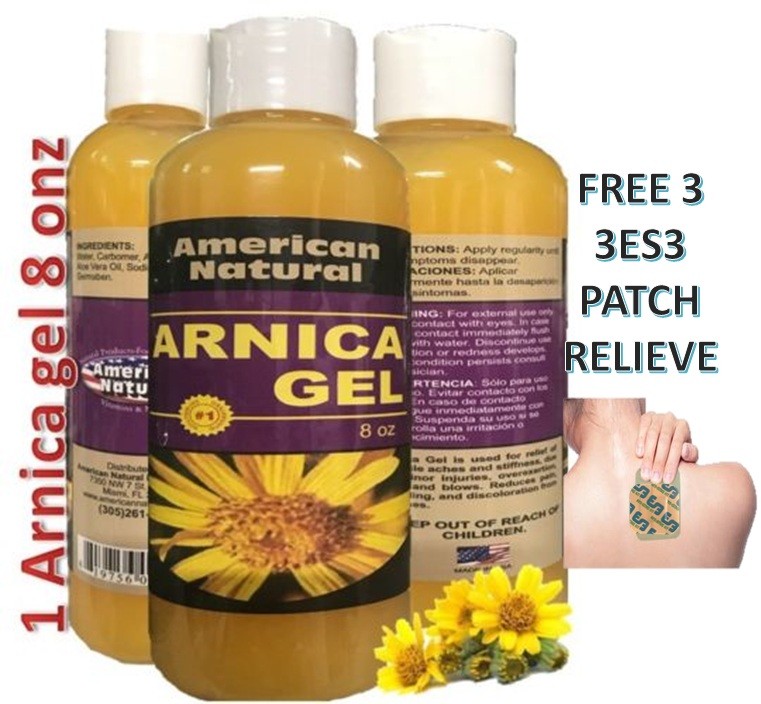 Arnica Montana Gel Cream for Muscle Relief and Bruise Suppor...