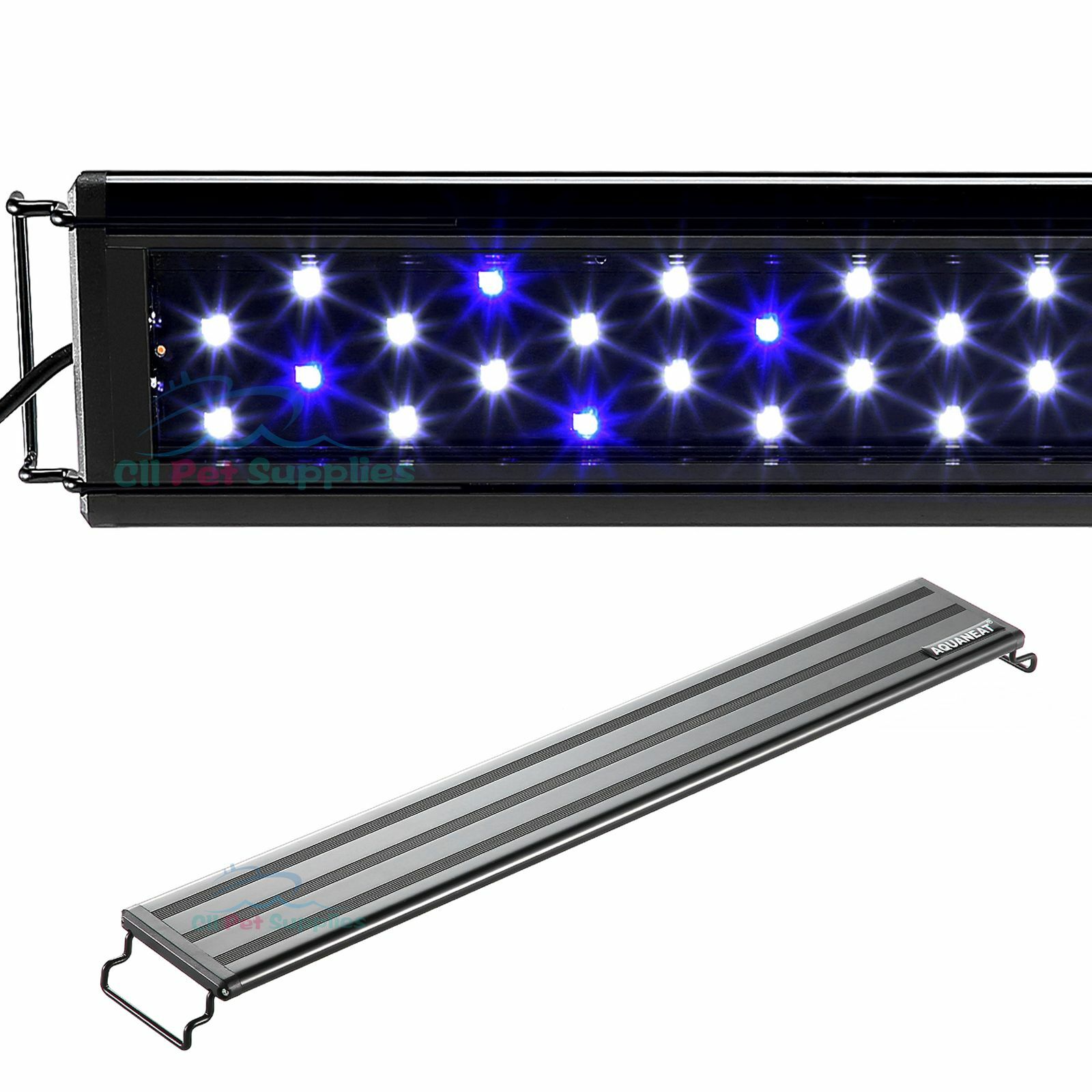 AQUANEAT LED Marine Aquarium Light Blue & White 12-48 Inch