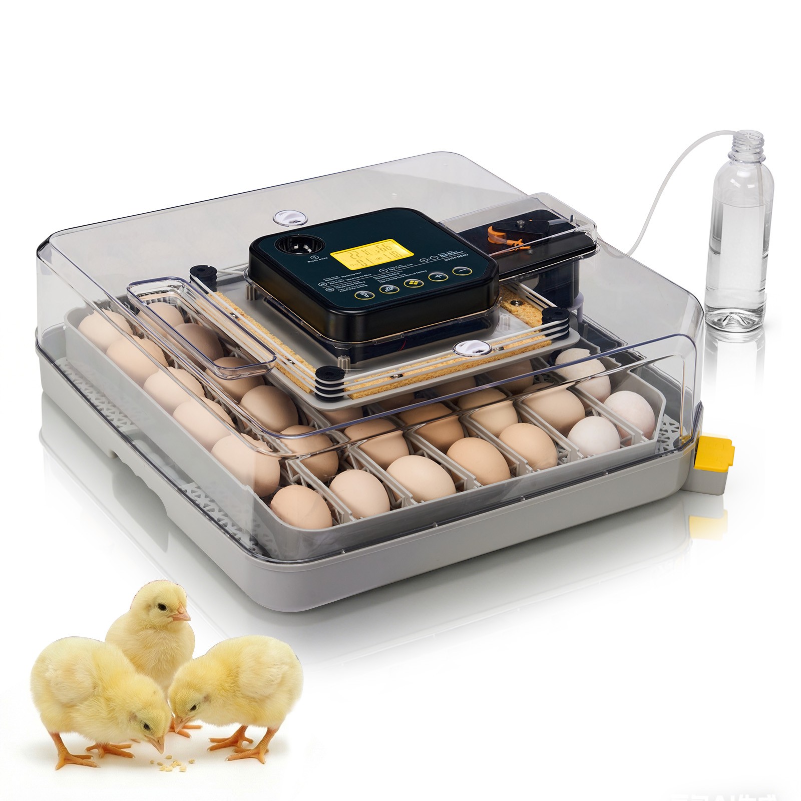 Automatic 48 Egg Incubator Digital Chicken Egg Hatcher With...