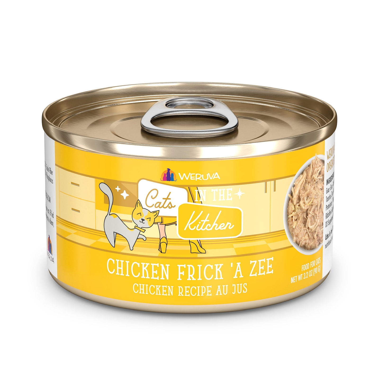 Weruva Grain Free Chicken Cans - Cats in Kitchen - 24 Pack
