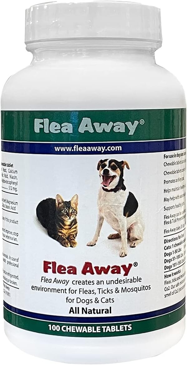 Flea, Tick & Mosquito Repellent Tablets for Dogs & Cats