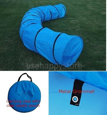 Dog Agility Equipment Training Open Tunnel Pet Exercise Runn...