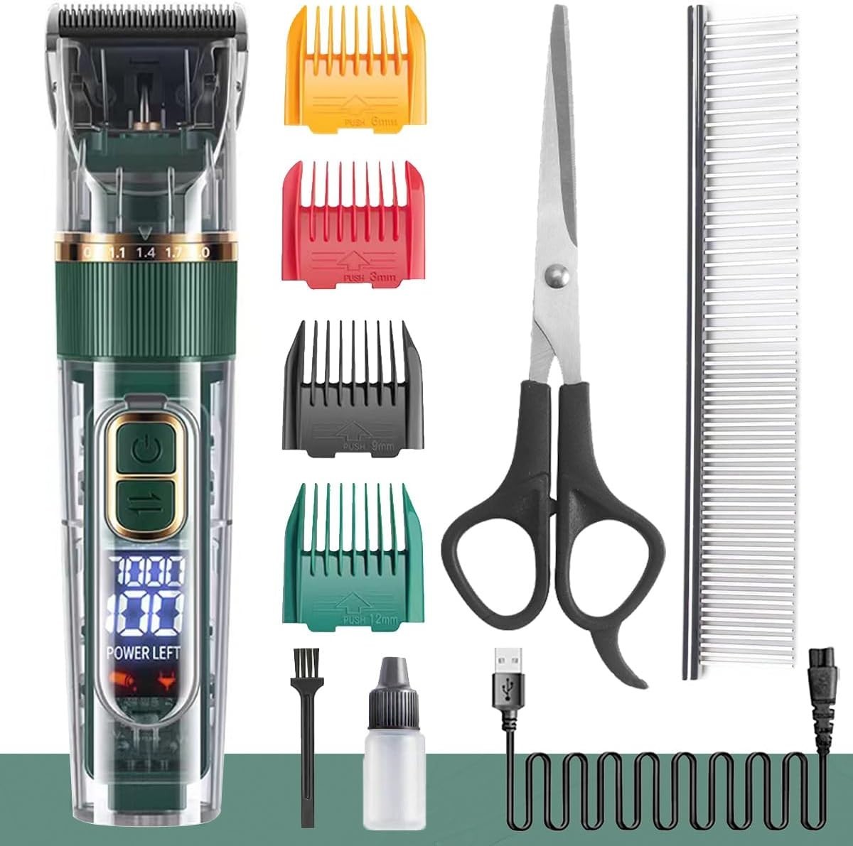 WAHL Heavy Duty Dog Grooming Clippers Kit - Thick Hairs Trim...