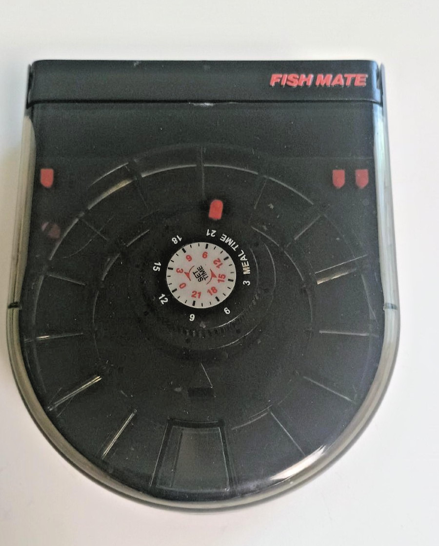 Fish Mate F14 Slow Feed Aquarium Fish Auto Feeder - 14 Meal...