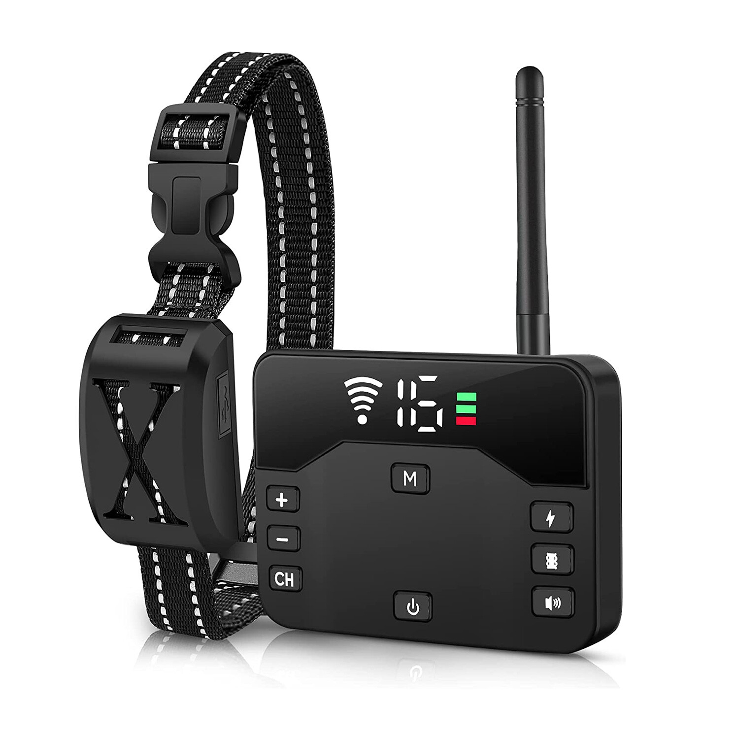 Wireless Electric Dog Fence System Shock Collars (Up To 2 Do...