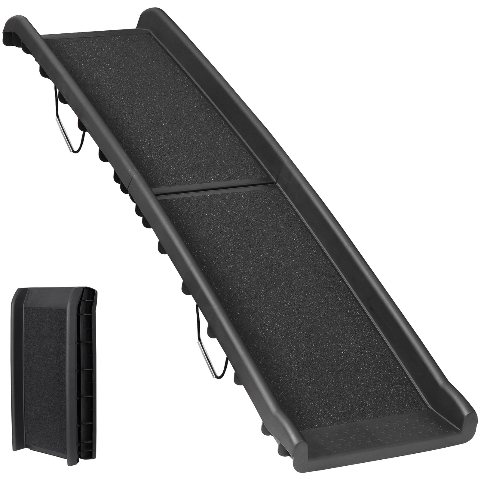Foldable Dog Ramp for SUV, Truck, Pickup Backseat Travel Sta...