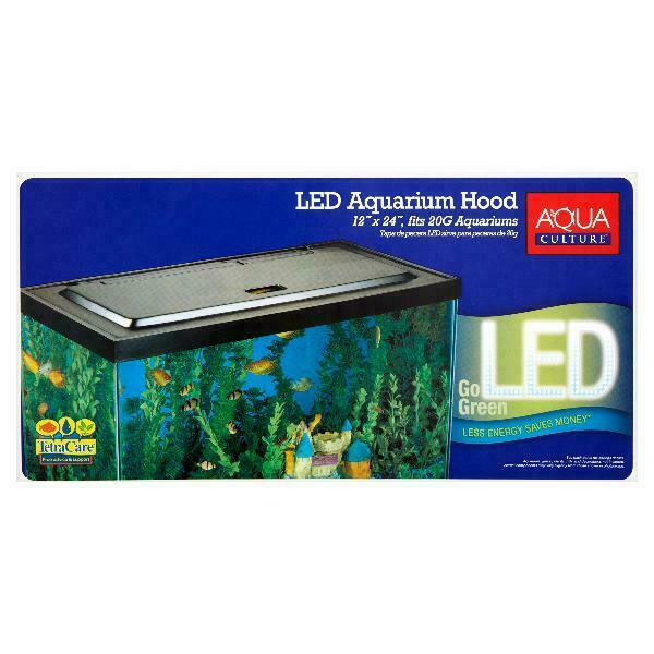 Aqua Culture NV33125 LED Fish Tank Hood (20/55 Gallon)