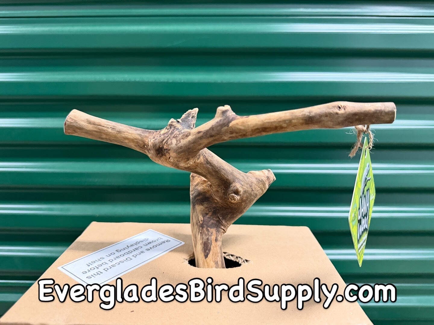 A&E Cage Company X-Small Natural Wood Bird Play Stand AE500X...