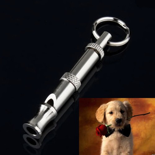 Useful Pet Dog Training Adjustable Ultrasonic Sound Metal Wh...