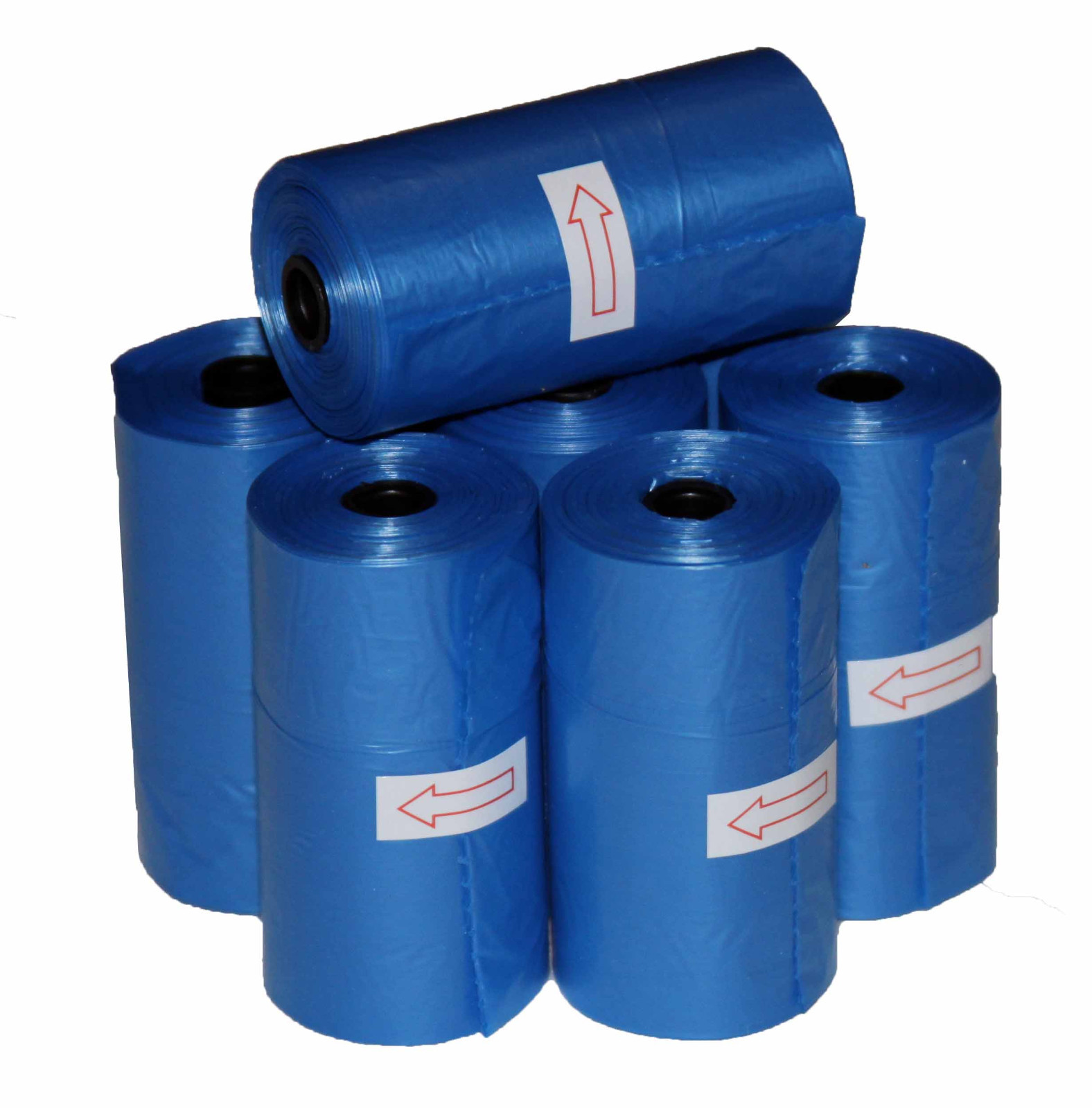 800-Count Color Dog Waste Bag Refill Rolls With Free Dispens...