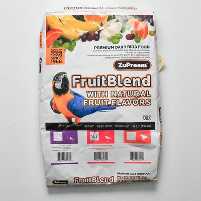 Zupreem Fruitblend Premium Daily Parrot Food With Natural Fr...