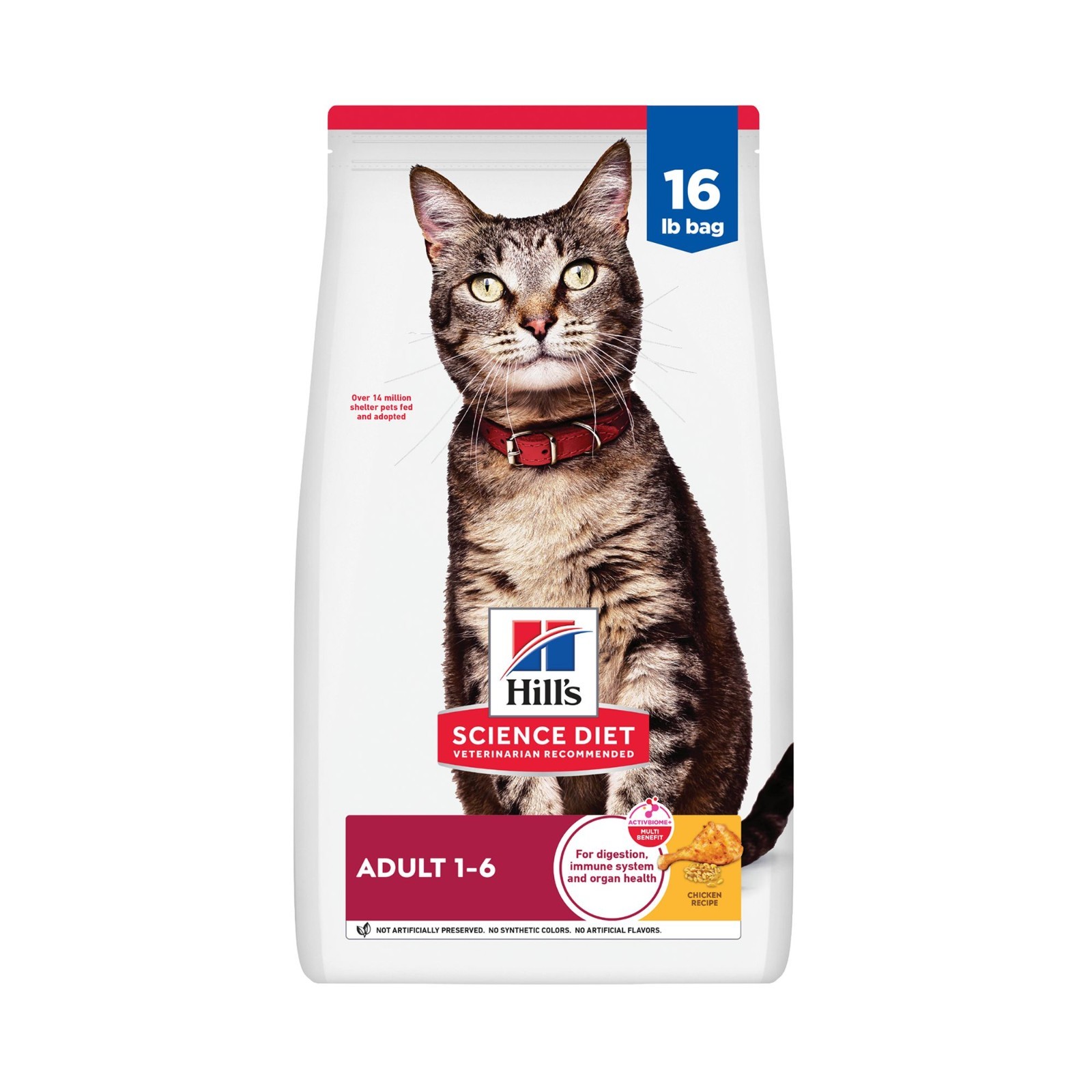 Hill's Science Diet Chicken Cat Food - Adult Dry Food 16 lbs