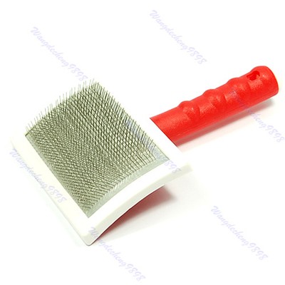 New For Dog Cat Large Shedding Grooming Hair Brush Comb