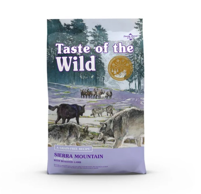 Taste of the Wild Sierra Mountain Dry Dog Food - Roasted Lam...