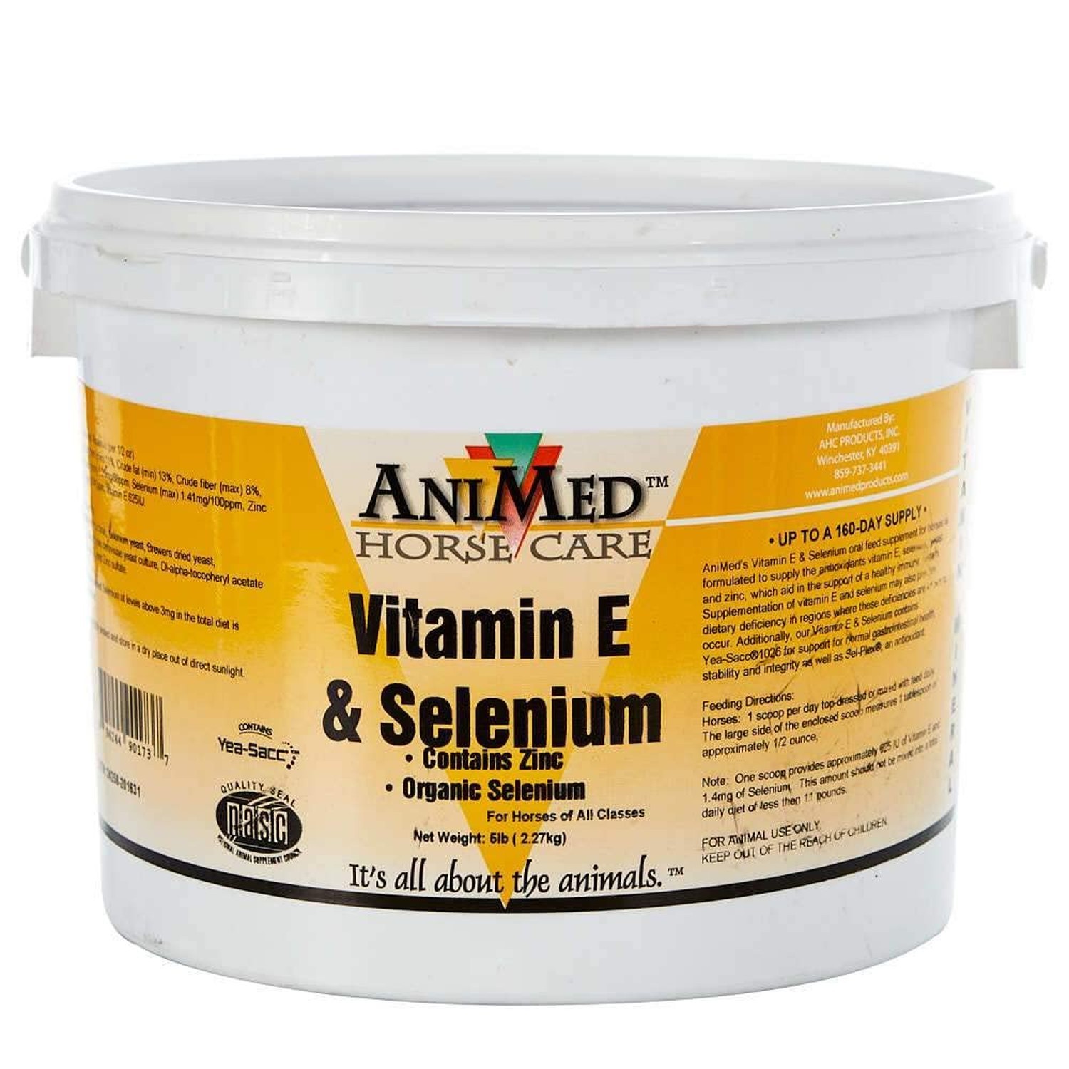 AniMed Vitamin E & Selenium Supplement - 5 lbs Pack