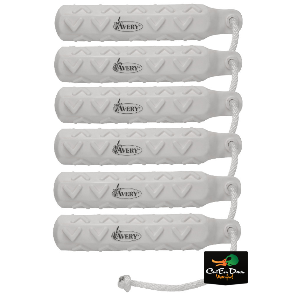 Avery Greenhead Hexa Dummy Dog Training Bumper Set - White -...