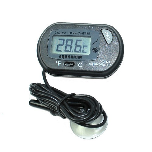 Fish Tank Water Meter Thermometer Digital Lcd Temperature Fo...