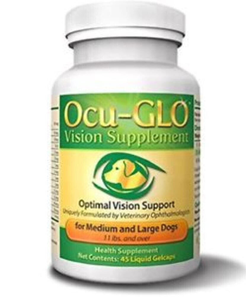 Ocu-GLO Vision Supplement for Medium/Large Dogs Over 11 lbs...