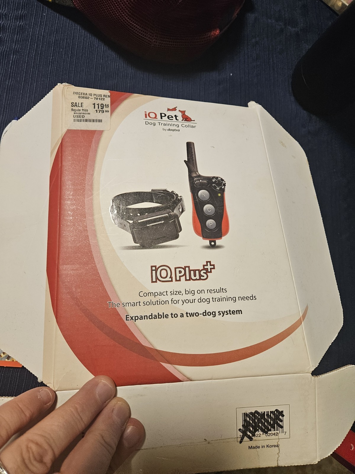 Dogtra IQ Plus Remote Training Collar Kit - Red