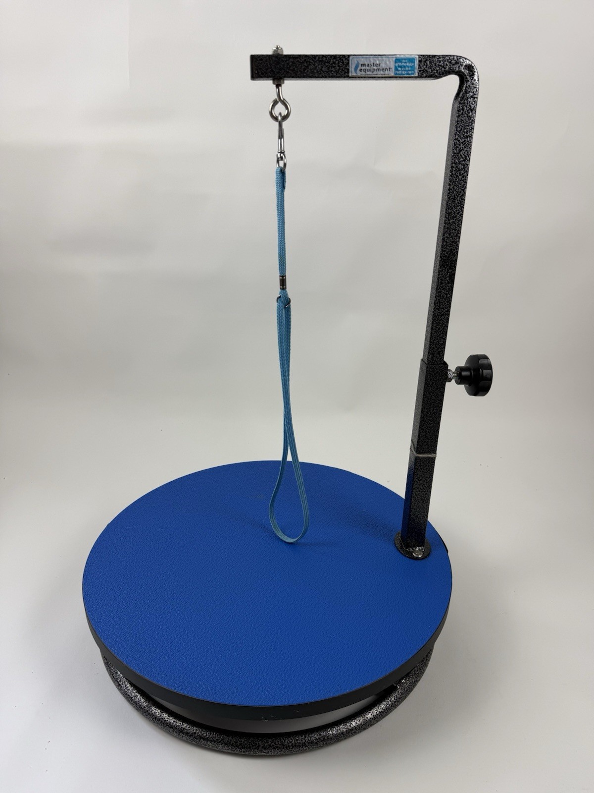 Master Equipment TP160 Blue Pet Rotating Grooming Table - Sm...