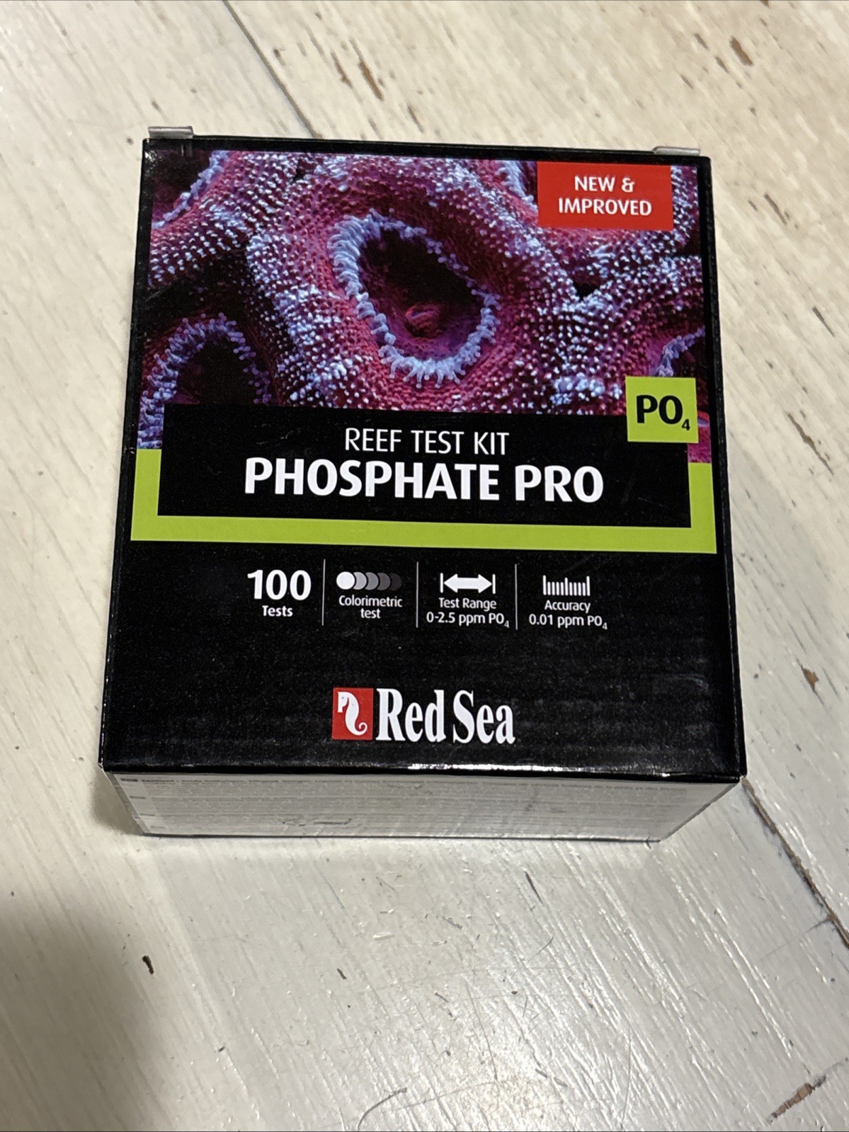 Red Sea Phosphate Pro Reef Test Kit - 100 Tests Marine Aquar...