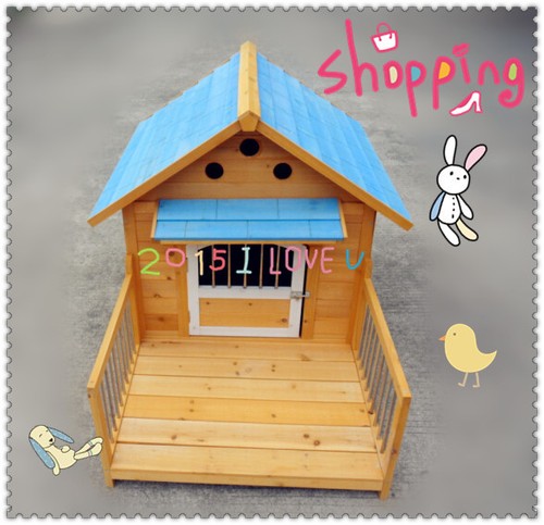 Rabbit Hutch Chicken Coop Dog Kennel Ferret Cage Wooden Hous...
