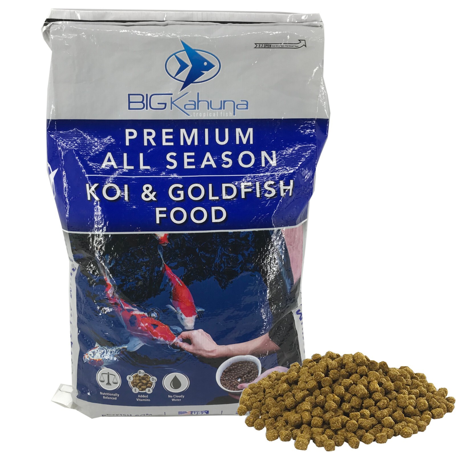 Floating Koi Fish Food - 20 lbs - USA Made Sale