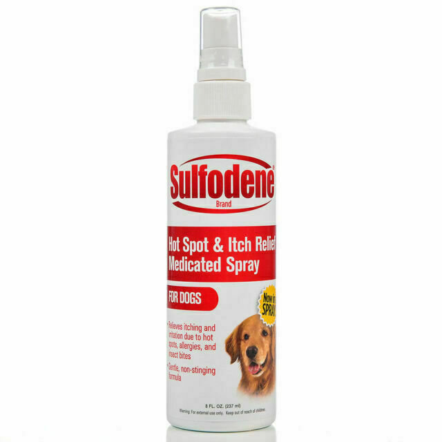 Sulfodene Hot Spot & Itch Relief Spray for Dogs (8 oz)