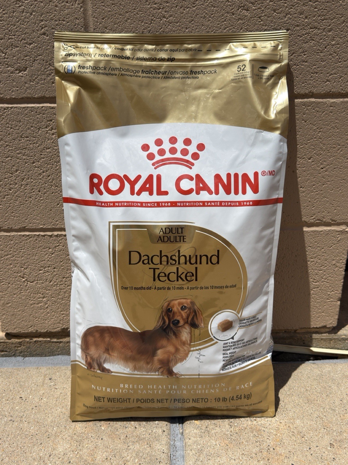 Royal Canin Dachshund Adult Chicken Dry Dog Food - 10 lbs