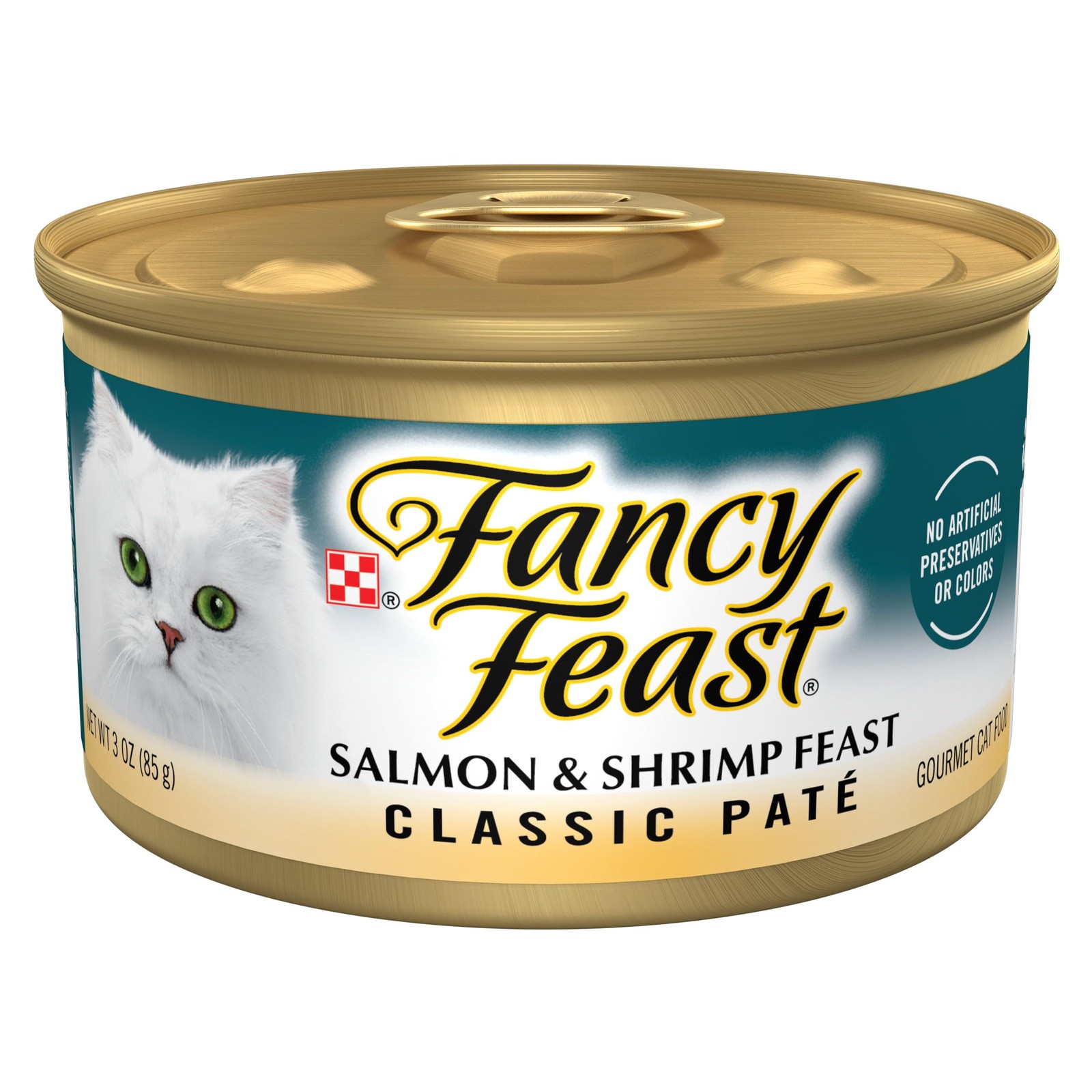 Purina Fancy Feast Salmon & Shrimp Dog Food Pack of 24 Ounce...