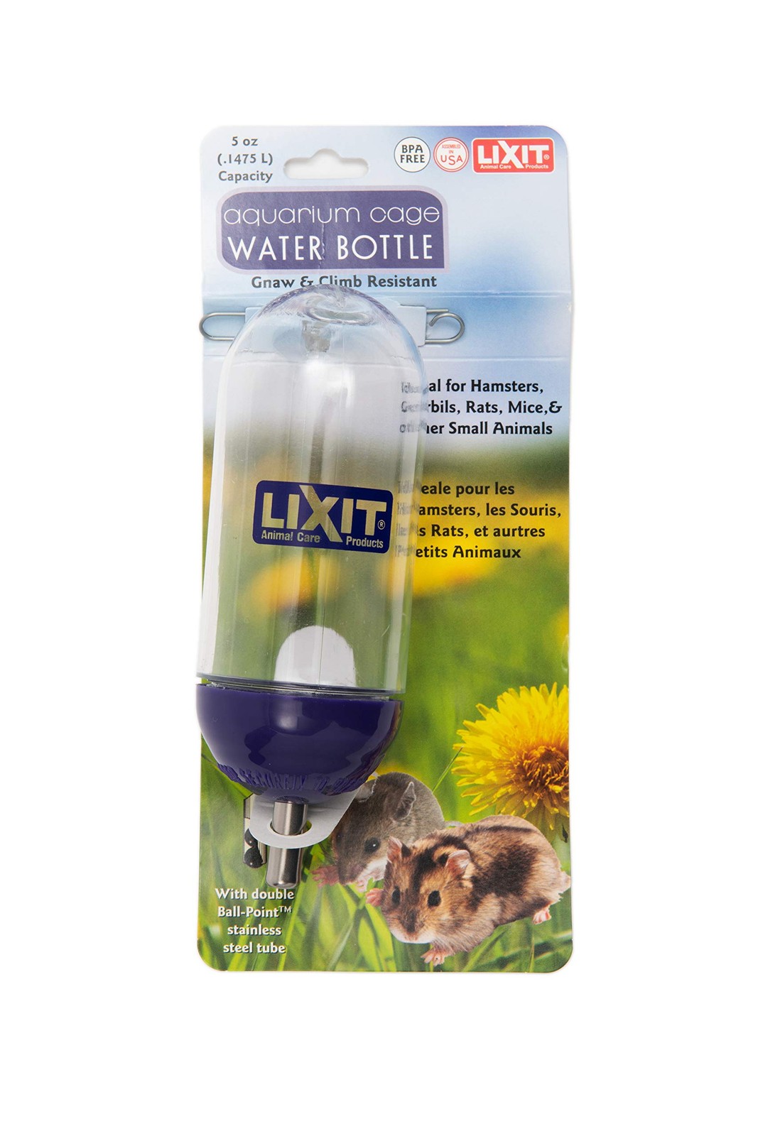Lixit Clear Aquarium Water Bottle (5 oz)