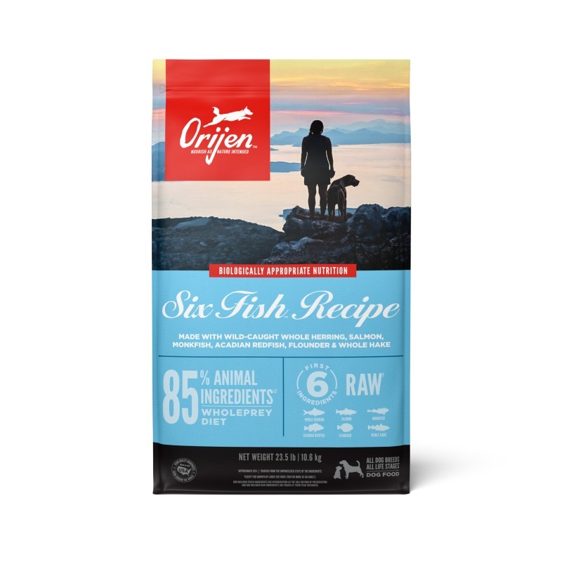 Orijen Six Fish Dry Dog Food - 23.5 lbs