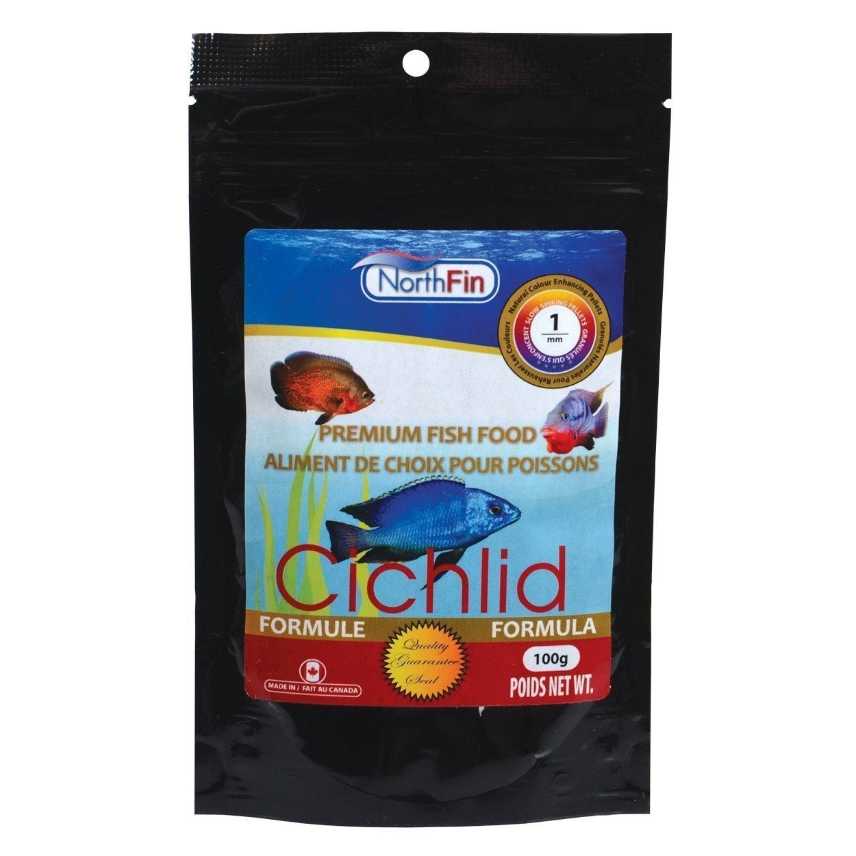 NorthFin Cichlid Formula Pellets - Omnivore & Carnivore Prem...