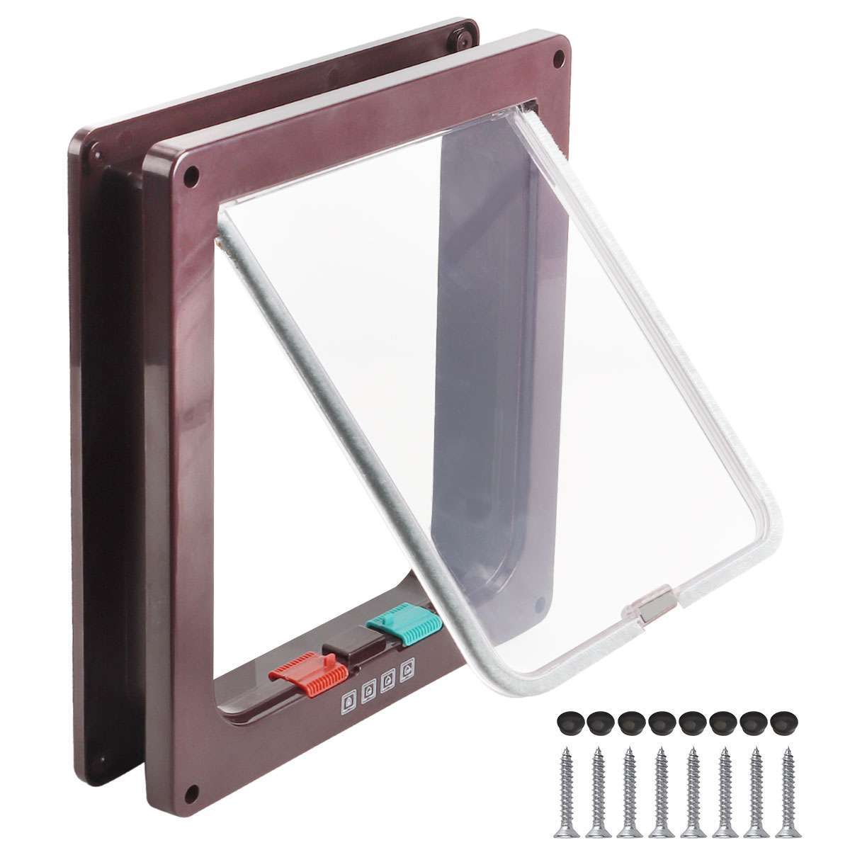 XL Magnetic Lock Pet Door Gate Frame
