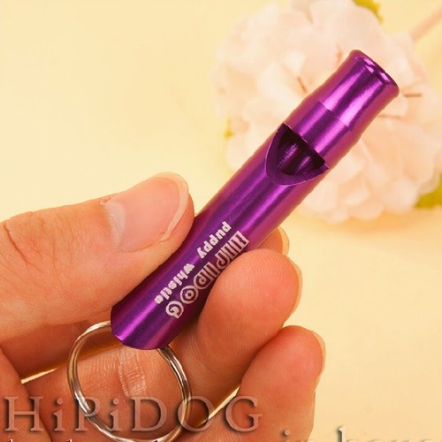 Dog Barking And Training Whistle Ultrasonic Key Chain Pendan...